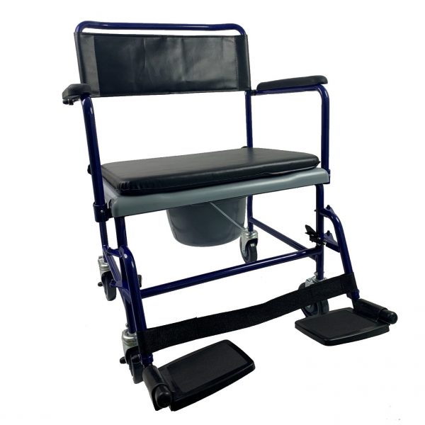 ECCOM5-HD mobile wheeled bariatric heavy duty commode