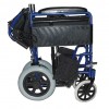 Lightweight folding wheelchair with handbrakes ECTR01