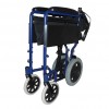 Lightweight folding wheelchair with handbrakes ECTR01