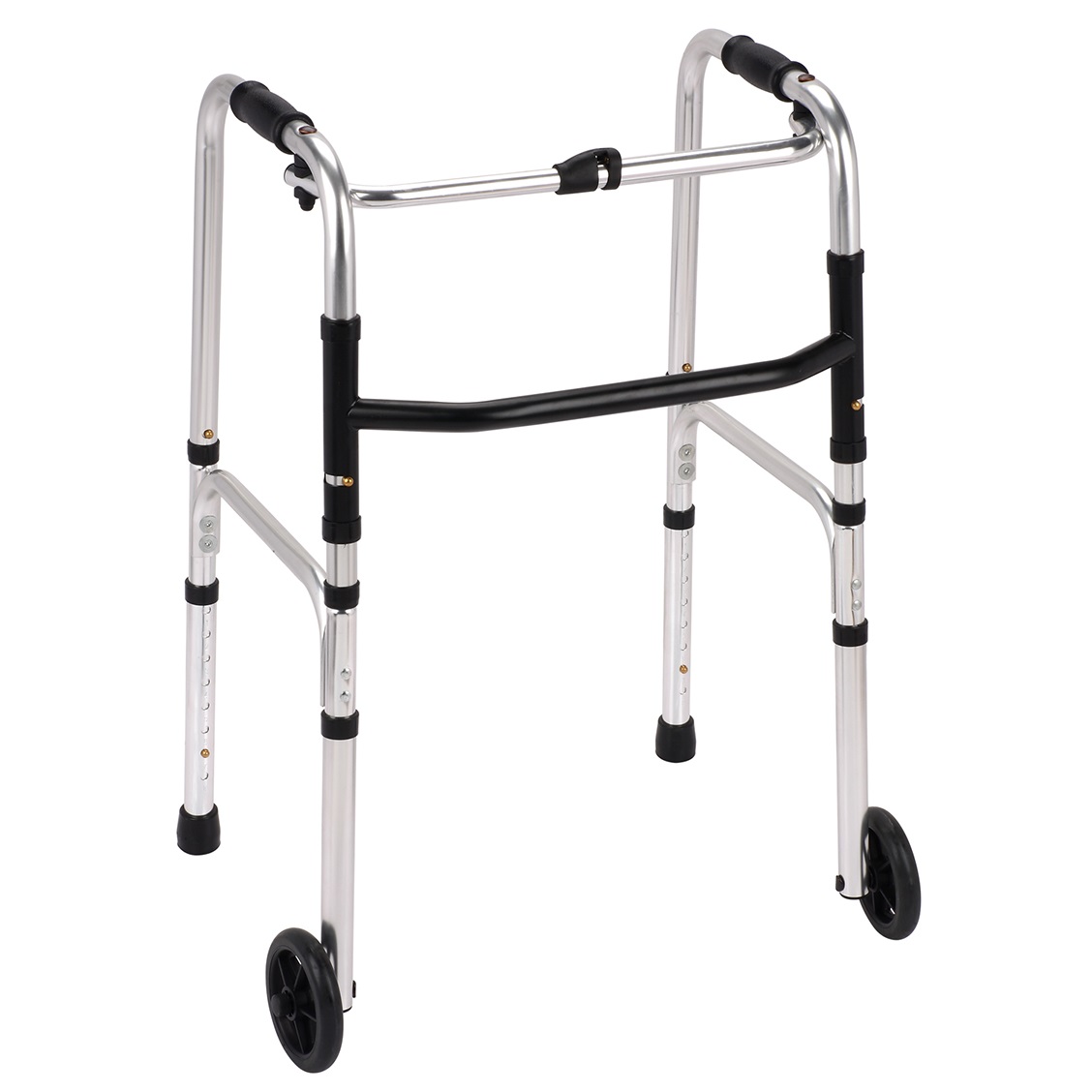 Folding Walking Frame With Wheels Zimmer Elite Care Direct