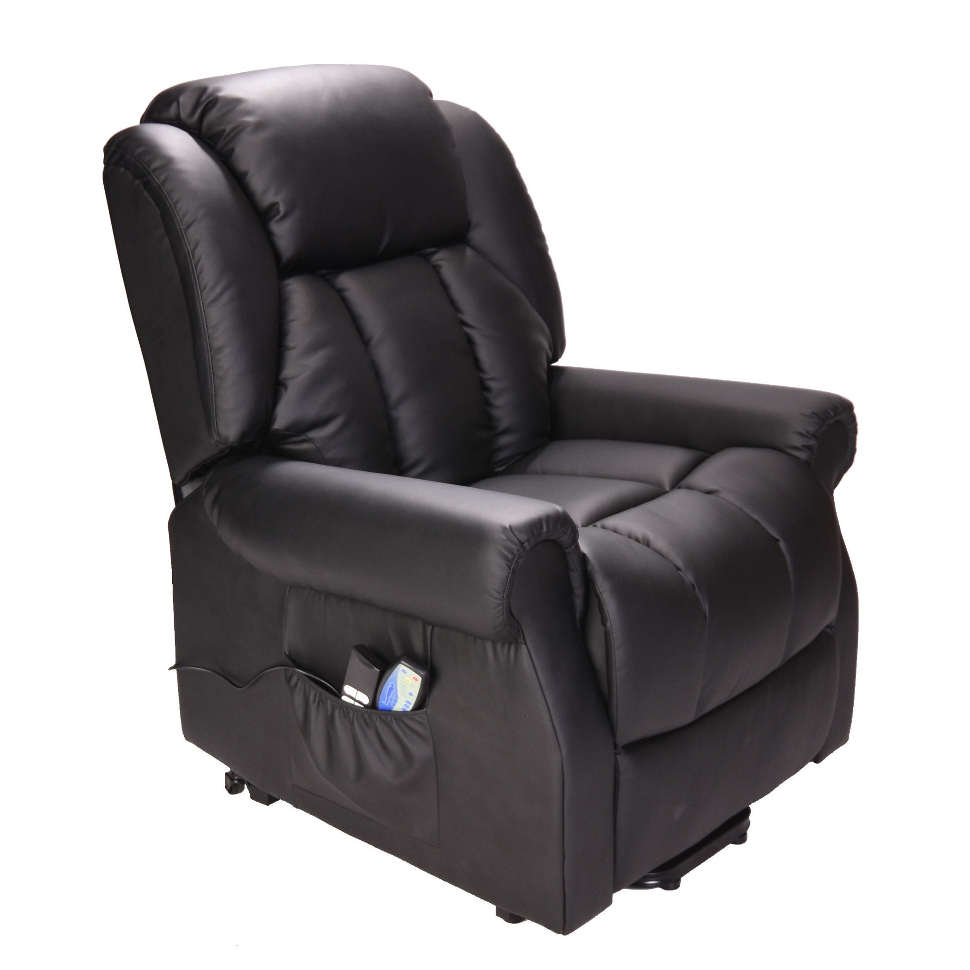 Hainworth Dual Motor Riser And Recliner, Reclining Massage Chair With Heat Uk