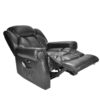 Hainworth electric recliner black 1