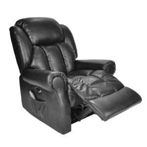 Hainworth electric recliner black 2